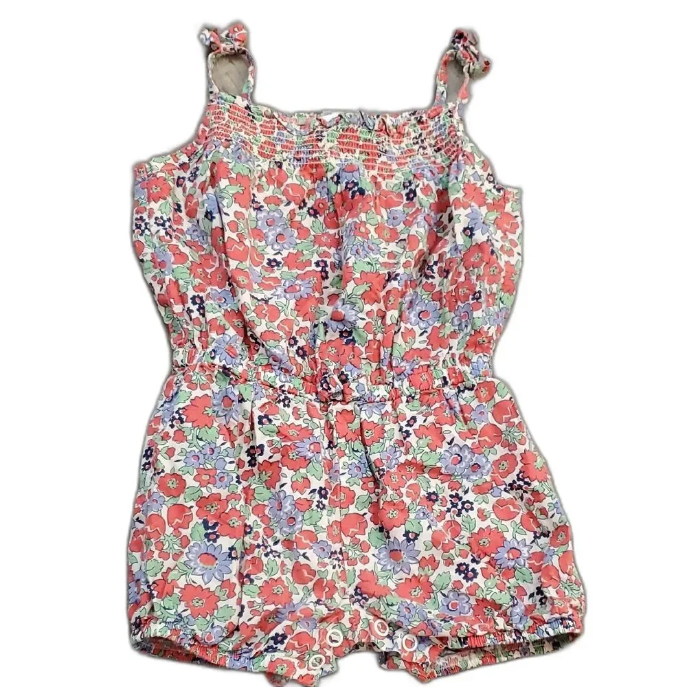 Carter's Colorful Floral Romper Baby 12 Months